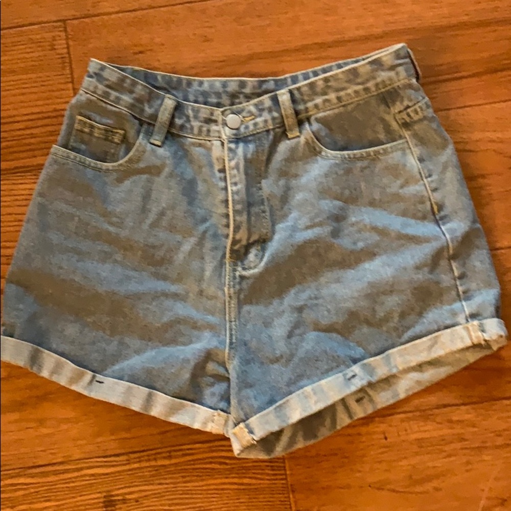 Brand new denim shorts